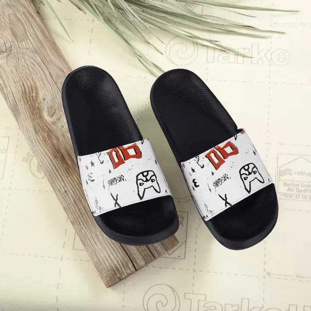 Sliders for Men (Black, 10)