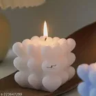 Heart Bubble Shaped Candle 