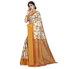 Linen Printed Saree for Women 