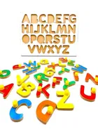 Wooden Alphabet Puzzle Educational Board for Kids 