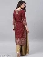 Cotton Printed Kurta with Pant for Women 