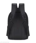 Polyester Backpack for Men & Women, Black