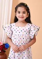 Cotton Blend Frock for Girls 