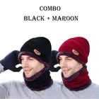 Woolen Caps with Neck Warmers for Men & Women 