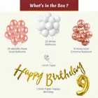 9th Happy Birthday Balloon Decoration Kit, Multicolor, Pack Of 53