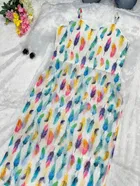 Organza Printed Kurti for Women 