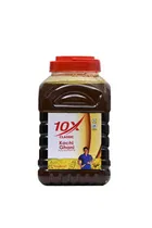 10X क्लासिक कच्ची घानी सरसों का तेल 2 L पारदर्शी जार
