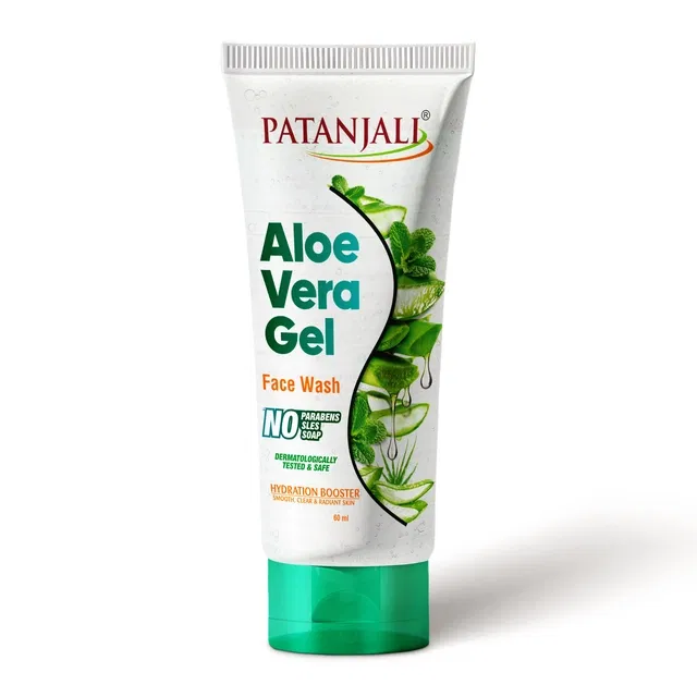 पतंजलि ऐलोवेरा जेल फेस वॉश 60 ml