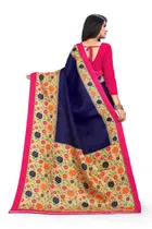 Khadi Silk Printed Saree for Women 