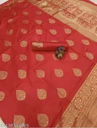 Banarasi Silk Zari Woven Saree for Women 