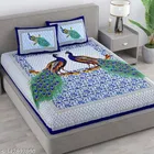 Cotton Double Bedsheet with 2 Pillow Cover 