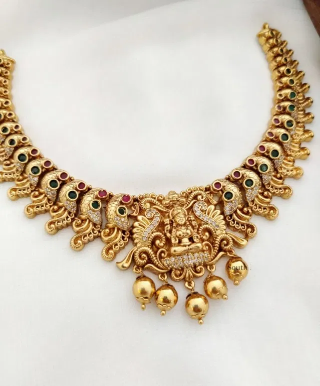 Zircon Gold-plated Jewellery Set for Women (Brown, Free Size)