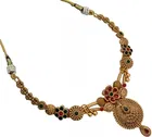 Zircon Gold-plated Necklace Set for Women 