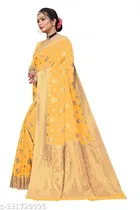 Cotton Zari Woven Saree for Women 