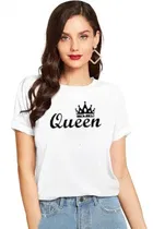 Half Sleeves Printed T-shirt for Women & Girls 