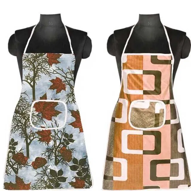 Unisex Aprons for Kitchen (Pack of 2) (ST-023)