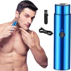 Portable Mini Electric Shaver for Men & Women (Blue)