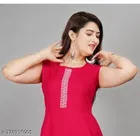 Anarkali Rayon Printed Kurti for Women 