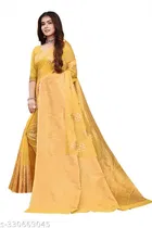 Chanderi Cotton Zari Woven Saree for Women 