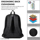 Canvas Backpack Bag, Black