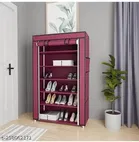 6 Layer Plastic Collapsible Shoe Racks 