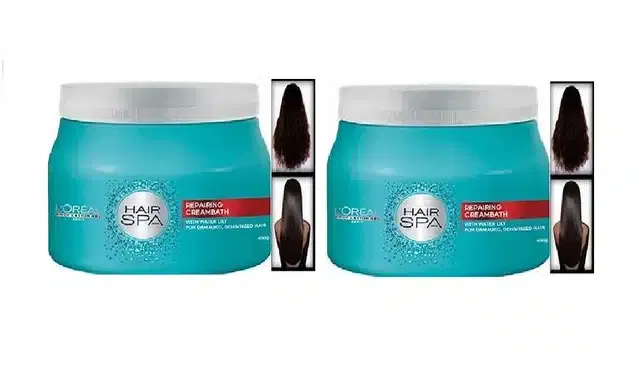 L'Oreal Hair Spa (Pack of 2, 490 g)
