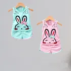 Hosiery Printed Clothing Set for Kids 