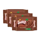 Sunfeast Bounce Tasty Choco Creme Biscuit 3X56 g (Set Of 3)