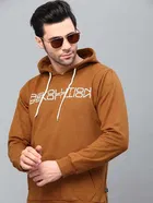 Printed Fleece Sweatshirt for Men 