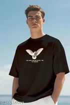 Oversized T-shirt for (Black, XL)