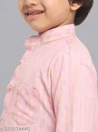 Cotton Blend Kurta with Pyjamas for Boys 