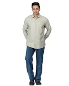 Poly Cotton Full Sleeves Printed Shirt for Men 