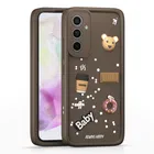 Silicone Mobile Back Cover for Samsung Galaxy A35 5G 