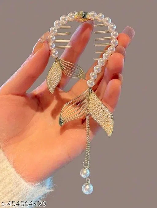 Metal Hair Clutcher for Women & Girls (Multicolor)