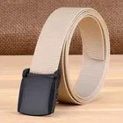 Plastic Buckle Elastic Belt for Unisex 