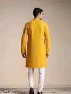 Embellished Mandarin Neck Kurta for Men 