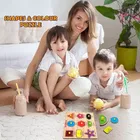 Sorting Blocks Board Game for Kids 