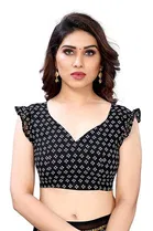 SVB भेज प्रिंट साड़ी फॉर वीमेन 