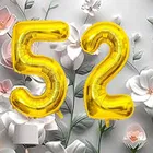 Foil Balloon for Birthday Celebration, No. 52 