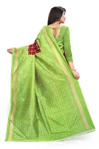 Art Silk Bandhani Saree for Women 