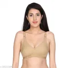 Polycotton Non-Padded Bra for Women 
