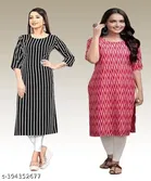 Crepe Kurtis for Women 
