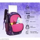 Nylon Backpack Bag, Purple
