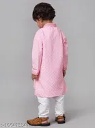 Cotton Kurta with Pyjama for Boys 