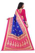 Khadi Silk Printed Saree for Women 