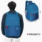 Priority 19 Inch Polyester College Backpack For Girls & Boys | Office Bag For Men & Women | Casual Backpack For Unisex 