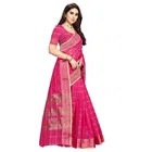 सिद्धिदाता टेक्सटाइल विमेंस कोटा डोरिया कॉटन साड़ी विद अन-स्टीट्च्ड ब्लाउज पीस 