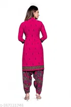 Cotton Printed Salwar Suit & Dupatta Sets for Women 
