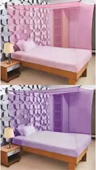 Polyester Single Bed Mosquito Net 