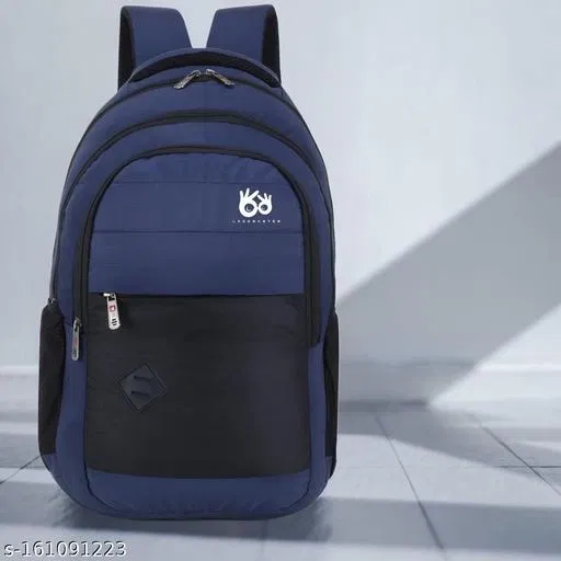 Nylon Backpack for Men & Women, Multicolor